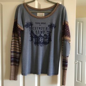 Free people camp shirt